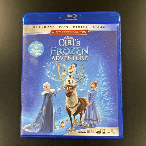 Olaf’s Frozen Adventure - Blu-ray & DVD Combo Set - Picture 1 of 5